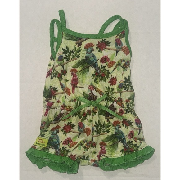 American Girl Other - American Girl Doll Lea Clark Parrot Rainforest Dream Pajamas Jumpsuit Only